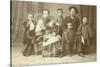 Chinese Family, Circa 1890-Ida B. Smith-Stretched Canvas