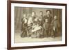 Chinese Family, Circa 1890-Ida B. Smith-Framed Giclee Print