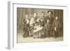 Chinese Family, Circa 1890-Ida B. Smith-Framed Giclee Print