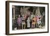 Chinese Family, Hong Kong, 20th Century-null-Framed Giclee Print