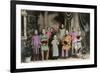 Chinese Family, Hong Kong, 20th Century-null-Framed Giclee Print