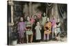 Chinese Family, Hong Kong, 20th Century-null-Stretched Canvas