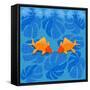 Chinese Fish-Claire Huntley-Framed Stretched Canvas
