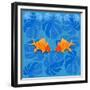 Chinese Fish-Claire Huntley-Framed Giclee Print