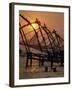 Chinese Fishing Nets at Fort Cochin, Kerala, India-Robert Harding-Framed Photographic Print