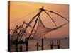 Chinese Fishing Nets, Cochin, Kerala, India, Asia-Tuul-Stretched Canvas