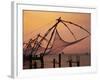 Chinese Fishing Nets, Cochin, Kerala, India, Asia-Tuul-Framed Photographic Print