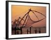 Chinese Fishing Nets, Cochin, Kerala, India, Asia-Tuul-Framed Photographic Print