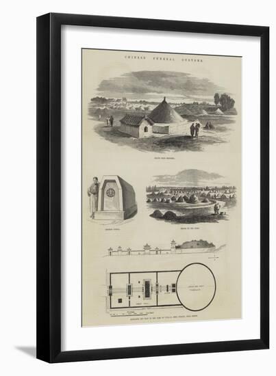 Chinese Funeral Customs-null-Framed Giclee Print