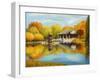 Chinese Garden In Berlin-kirilstanchev-Framed Art Print