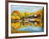 Chinese Garden In Berlin-kirilstanchev-Framed Art Print