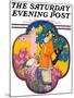 "Chinese Garden," Saturday Evening Post Cover, May 16, 1931-Henry Soulen-Mounted Giclee Print