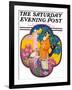 "Chinese Garden," Saturday Evening Post Cover, May 16, 1931-Henry Soulen-Framed Giclee Print