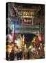 Chinese Gate, China Town at Night, Yokohama, Japan-Christian Kober-Stretched Canvas