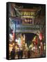 Chinese Gate, China Town at Night, Yokohama, Japan-Christian Kober-Framed Stretched Canvas