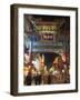Chinese Gate, China Town at Night, Yokohama, Japan-Christian Kober-Framed Photographic Print