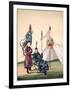 Chinese General with Standard-Bearer, C.1810-null-Framed Giclee Print