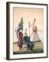 Chinese General with Standard-Bearer, C.1810-null-Framed Giclee Print