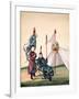 Chinese General with Standard-Bearer, C.1810-null-Framed Giclee Print