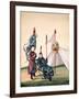 Chinese General with Standard-Bearer, C.1810-null-Framed Giclee Print