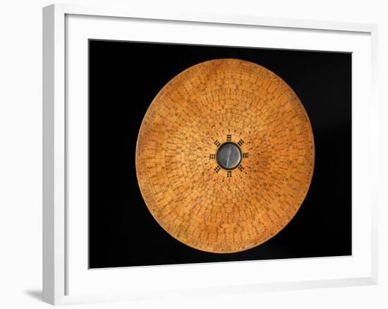 Chinese Geomantic Compass and Perpetual Calendar-Science Source-Framed Photographic Print