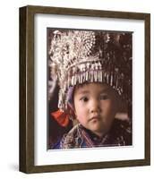 Chinese Girl-Nevada Wier-Framed Art Print