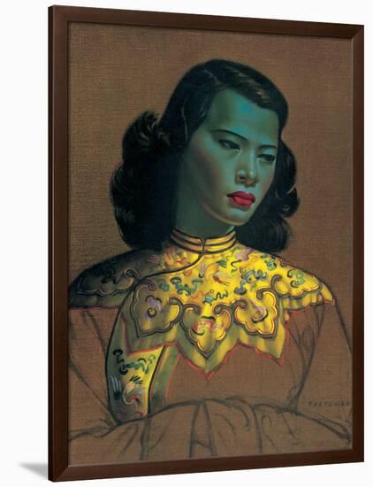 Chinese Girl-Vladimir Tretchikoff-Framed Art Print