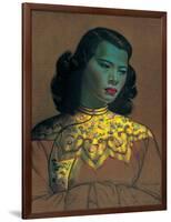 Chinese Girl-Vladimir Tretchikoff-Framed Art Print