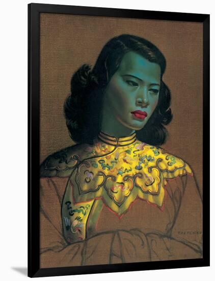 Chinese Girl-Vladimir Tretchikoff-Framed Art Print