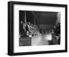 Chinese Gods Lined in a Temple-null-Framed Photographic Print