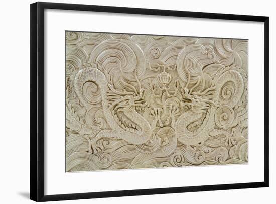 Chinese Golden Dragon-Ingka D. Jiw-Framed Photographic Print