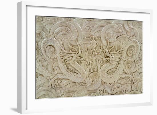 Chinese Golden Dragon-Ingka D. Jiw-Framed Photographic Print