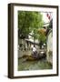 Chinese Gondola in the Water Village of Tongli, Jiangsu, China, Asia-Michael DeFreitas-Framed Photographic Print