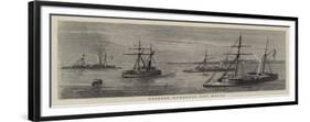 Chinese Gunboats Off Malta-William Edward Atkins-Framed Giclee Print