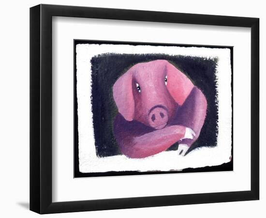 Chinese Horoscope: the Sign of Pork.-Patrizia La Porta-Framed Giclee Print