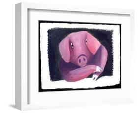 Chinese Horoscope: the Sign of Pork.-Patrizia La Porta-Framed Giclee Print