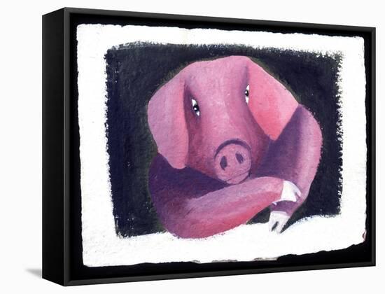 Chinese Horoscope: the Sign of Pork.-Patrizia La Porta-Framed Stretched Canvas