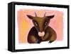 Chinese Horoscope: the Sign of the Goat.-Patrizia La Porta-Framed Stretched Canvas