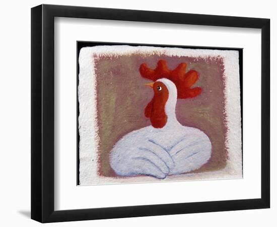 Chinese Horoscope: the Sign of the Rooster.-Patrizia La Porta-Framed Giclee Print