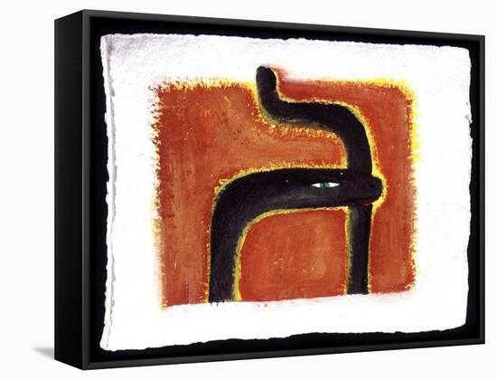 Chinese Horoscope: the Sign of the Snake.-Patrizia La Porta-Framed Stretched Canvas