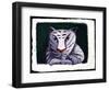 Chinese Horoscope: the Sign of the Tiger.-Patrizia La Porta-Framed Giclee Print