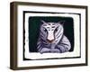Chinese Horoscope: the Sign of the Tiger.-Patrizia La Porta-Framed Giclee Print