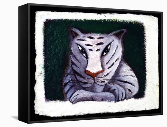 Chinese Horoscope: the Sign of the Tiger.-Patrizia La Porta-Framed Stretched Canvas
