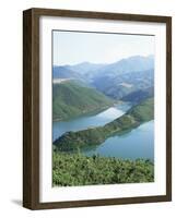 Chinese Hydro-Electric Scheme Near Kukes, Northern Area, Albania-David Lomax-Framed Photographic Print