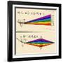 Chinese Illustration Showing Two Prisms, 1854-Science Source-Framed Giclee Print