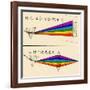 Chinese Illustration Showing Two Prisms, 1854-Science Source-Framed Giclee Print