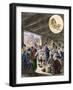 Chinese Immigrants at the San Francisco Custom-Hoouse, 1870s-null-Framed Giclee Print