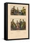 Chinese Imperial Family-Racinet-Framed Stretched Canvas