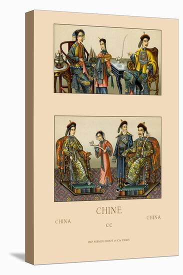 Chinese Imperial Family-Racinet-Stretched Canvas