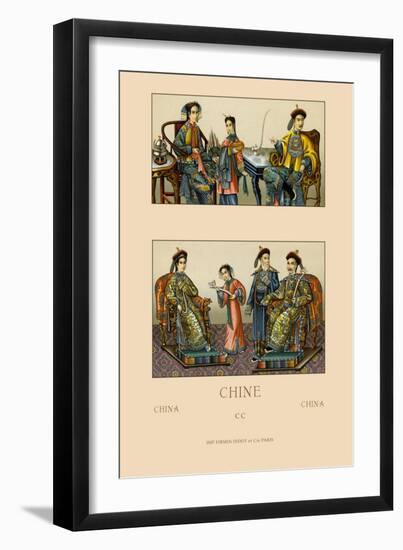 Chinese Imperial Family-Racinet-Framed Art Print